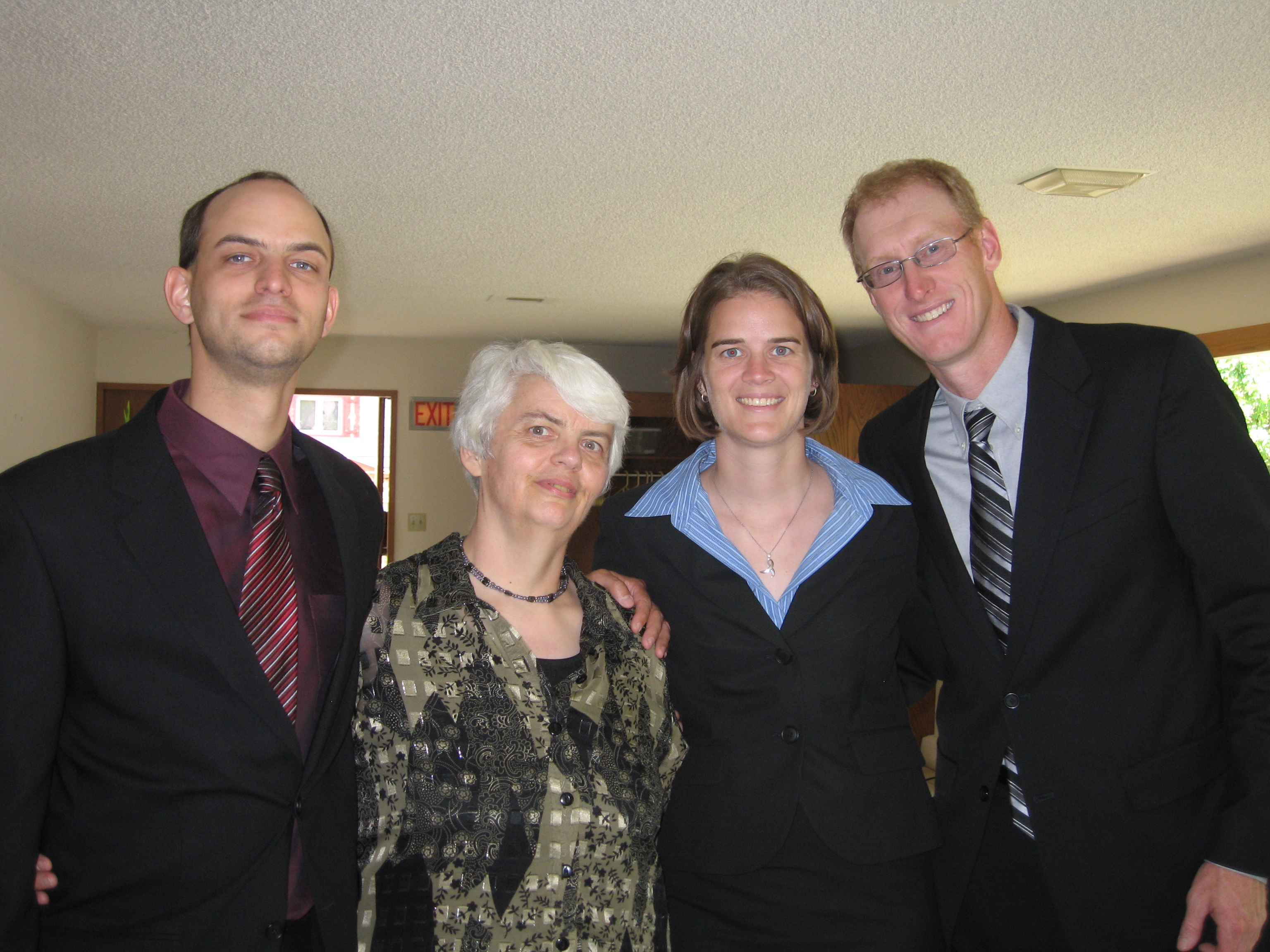 July 2009- Family Pic with Julie's Mom & Brother - July 2009- Family Pic with Julie's Mom & Brother
